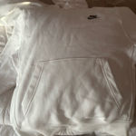 Nike  White Hoodie Photo 0
