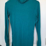 Arden B  Women's Size Small Blue Turtleneck‎ Long Sleeve Top Photo 0