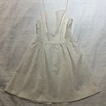 Hailey Logan by Adrianna Papell White Ivory mini dress Size Medium Back Cut Out Photo 0