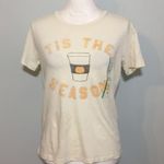 Fifth Sun NWT Pumpkin Spice Latte Tis Season Tee T Shirt Top Photo 2