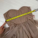 Birdy Grey NWT Sandy Taupe Christina Covertible Dress Size M Bridesmaid Wedding Photo 8