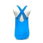 E & M  Blue Strappy Sleeveless Blouse Small Photo 2
