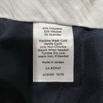 Talbots  Size 8P 8 Petite Trouser Pants Windsor Wide Leg Mid Rise Navy Business Photo 6