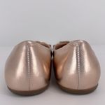 Kate Spade Pink Leather Phoebe Flats Light Blush Pink with Gold Buckle Photo 13