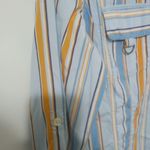 Tommy Hilfiger  12 Blue Gold Striped Rings Top Photo 6