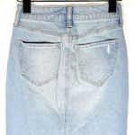 SO |  | Distressed High Rise Midi Jean Skirt 0/24W Photo 6