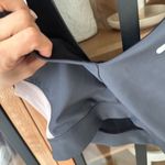 Peloton  sports bra ribbed v neck charcoal colorblock tank workout spinning Photo 5