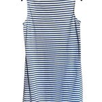 Kate Spade  Broome Street Tank Dress Womens Small Blue White Stripe Boat Neck Photo 5