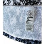 LOLA by AFG Spandex Black White Athletic Mini Skirt with Wrap Front ~ Women's XL Photo 2