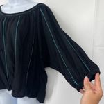 Ariat Western Peasant Shirt Sz S Boho Embroidered Western Festival Cottagecore Photo 3