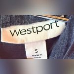 Westport Beautiful maxi‎ dress with white flowers  size Small Photo 4