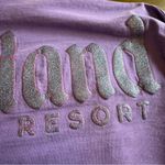 Disney  Spirit Jersey Purple Glitter Disneyland Resort S Flawed Oversized Photo 10