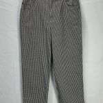 Evan Picone Gingham Stretch Black And White Pants Size 10 Photo 0