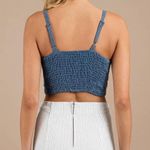Free People White Striped Femme Skirt Photo 1
