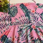 Adore Me Adore‎ Me Plus Size Swim Too Pink Floral Palm Leaves Design Size 2X Photo 2