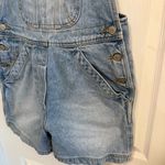 Like New Vintage Polo Jeans Co Ralph Lauren Overall Shorts Blue Photo 3