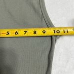 ZARA Ribbed Green Wash Knit Crop Top Small Women Photo 3