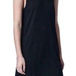 NAADAM Dress Womens XS Navy Blue Silk Cashmere Sleeveless Mini Shift Photo 0