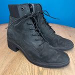 Timberland  Women's Brinda Lace-Up Heeled Boot  Black Waterproof Leather Size 10 Photo 0