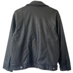 Universal Threads NEW UNIVERSAL THREAD Faux Leather Motorcycle Jacket Size Medium Black Vegan Photo 1