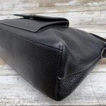 Brighton  Pebbled Leather Purse Shoulder Bag Black Braided Heart Classic Boho Y2K Photo 8