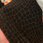 Le Suit Blazer Size 6 Petite Animal Print Black Brown Black Brown Collared Sz 6P Photo 2