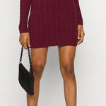 Hollister ✨ Cable Knit Sz Medium Dress in Maroon✨ Photo 0