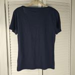 J.Crew NWT  Womens Navy Vintage Cotton V Neck Tshirt‎ Small Photo 1
