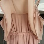 Show Me Your Mumu  Caitlin Ruffle Maxi Dusty Blush Pink‎ Bridesmaid Dress XS READ Photo 4