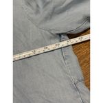 ZARA  denim collared summer flowy blouse Photo 3