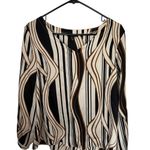 Drew  Open Sleeve Pattern Blouse Photo 1