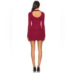 Free People  Emmy Mini Dress in Aged Red Medium Photo 2