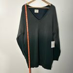 Electric & Rose Kendall Sweatshirt Mini Dress Green XL NWT Photo 7