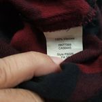 Madewell  Flannel Shirt Button Top Burgundy Plaid Long Size S EUC Photo 7