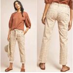 Anthropologie Anthro The Wanderer Cheetah Print Utility Pants, Sz 32 Photo 1