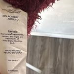 Kensie  Burgundy Cardigan Sweater Photo 6