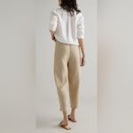 Quince European Linen Pants Driftwood Beige Khaki Size XS Photo 4