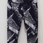 Lululemon Black and White Patterned Leggings Photo 0