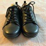 Nurse Mates NWOT  Sarina pillow-top black leather non slip shoes size 9.5 Photo 1