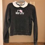 Hello Kitty  & Friends X Forever 21 Sweatshirt Preppy Sweatshirt Grey‎ Size small Photo 1