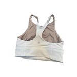 Lululemon White Racerback Athletic Sports Bra Size 8 Preloved Photo 1