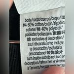 PINK - Victoria's Secret PINK Sweatshirt Black with Silver Glitter Graphic front Crew Neck Long Sleeves M Photo 4