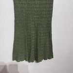 Topshop Green Textured Convertible Maxi Skirt Sz 8 Photo 8