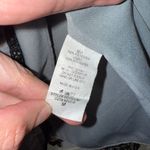 Dee Elle  Floral Rose Gray Long Bell Sleeve Mini Sheath Dress Sz M✨ Photo 5