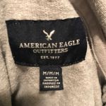 American Eagle  Classic  Grey Cotton Pullover Pocket Hoodie Y2K Photo 4