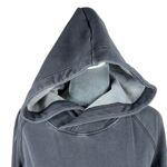 UGG  Cropped Hoodie Sweatshirt Women's Small Gray Active Neutral Raw Hem & Cuffs Photo 6