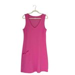 Toad and Co Horny Toad pink tank cotton dress Sz large outdoor athletic preppy Photo 1