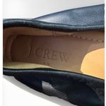J.Crew  Lizzie Leather Ballet Flats Black Women’s‎ Size 8.5 Photo 7