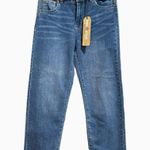 NWT $88 RED STAR Ankle Straight Leg Jeans Women’s Sz 6/28 Classic Wash Denim Blue Photo 2