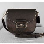 Coach  Morgan black & brown saddle bag Photo 6